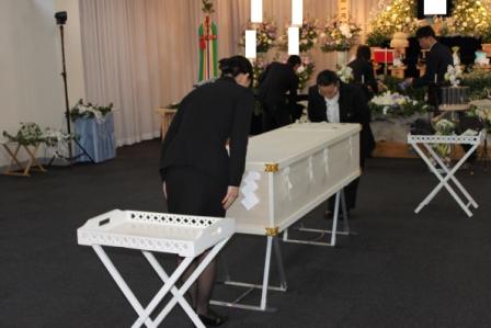 調布市のセレモニアル調布【神道　家族葬】での葬儀実施例