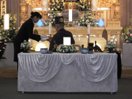 調布市のセレモニアル調布【仏式(曹洞宗)　一般葬】での葬儀実施例