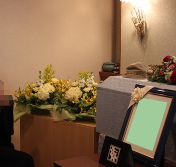 立川市の無門庭園　2Ｆ個室【無宗教　1日葬】葬儀実施例